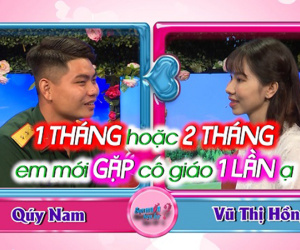 Tại sao chàng trung úy từ chối hẹn hò với cô giáo xinh xắn?
