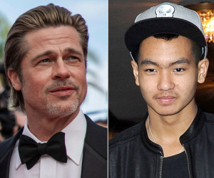 Phản ứng của cậu cả nhà Angelina Jolie khi được hỏi về mối quan hệ hiện tại với Brad Pitt sau vụ bị bố bạo hành trên máy bay