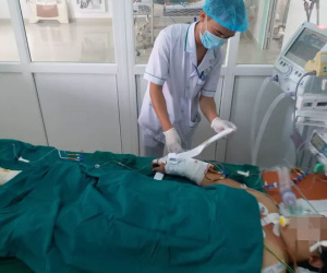 Người vợ đang mang thai bị chồng đổ xăng đốt đã tử vong
