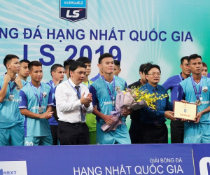 Xác định đội bóng đầu tiên giành suất đá play-off tranh vé dự V.League 2020