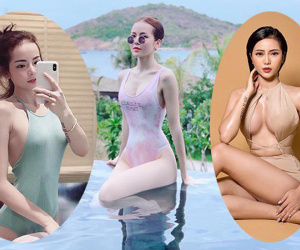 Vẻ nóng bỏng của nữ ca sĩ 25 tuổi bị đồn hẹn hò với Ngô Kiến Huy