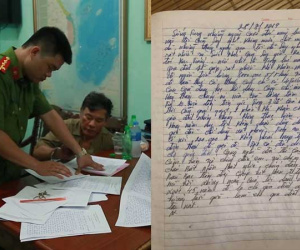 Xôn xao lá thư của nghi phạm để lại trước khi sát hại cả nhà em gái: 'Càng nghĩ càng căm hận vợ chồng đứa cháu, làm cho gia đình tôi tan nát'