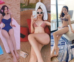 Thuý Vi - Hàn Hằng - Sĩ Thanh: Bộ 3 'girl thị phi' đam mê du lịch kiểu hưởng thụ, 1 chuyến đi thay cả chục bộ bikini để chụp hình 'sống ảo'