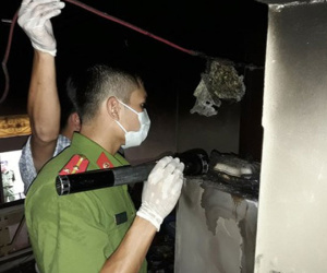 Nam Định: Cháy nhà dân, một cụ bà tử vong thương tâm