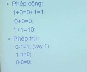 Tưởng lên đại học thoát môn toán, phép tính 1+1 = 10 khiến dân tình 'xoắn não'