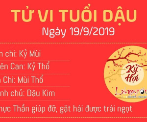 Tử vi thứ 5 ngày 19/9/2019 của 12 con giáp: Dậu kinh doanh có lãi, Tuất làm mất lòng người khác