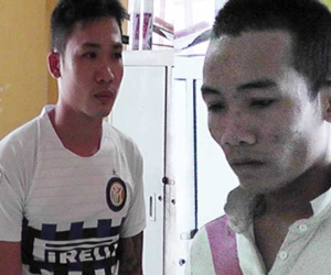 Bắt giam 2 'đại ca' vác hung khí dọa các vựa ớt thu tiền