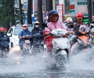 Thời tiết hôm nay: Mưa lớn trên diện rộng, đề phòng lốc, sét