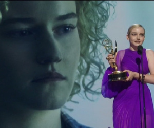 Gợi cảm, nóng bỏng trong bộ đầm của NTK Công Trí, nữ diễn viên Julia Garner nhận giải thưởng Emmy đầu tiên trong sự nghiệp