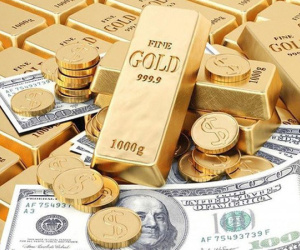 Giá vàng và USD tăng kỷ lục