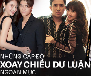 Những cặp đôi đổi chiều dư luận ngoạn mục nhất Vbiz: Đều từng bị ghét như 'hắt nước đổ đi' vì ồn ào tiểu tam