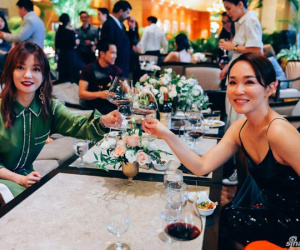 Nàng 'Én nhỏ' Triệu Vy và 'quốc bảo Singapore' Phạm Văn Phương đứng chung khuôn hình, khó phân thắng bại