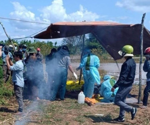 Sau nhiều ngày mất tích, người đàn ông được tìm thấy tử vong dưới hồ