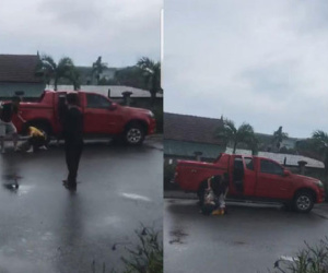 Chồng đánh đập vợ dã man ở sân bệnh viện: Chồng là cựu công an, đã xin ra khỏi ngành từ 3 năm trước