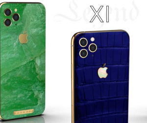 iPhone 11 Pro phiên bản sang chảnh: Mặt lưng vàng nguyên khối, giá cả trăm triệu đồng