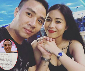 MC Hoàng Linh hạnh phúc đăng bản cam kết viết tay của chồng lên trang cá nhân, tiết lộ vừa mua nhà mới và chuẩn bị sinh em bé