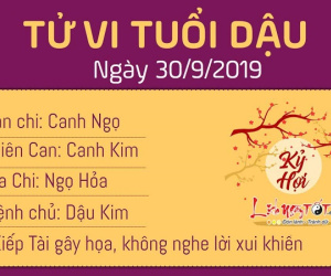 Tử vi thứ 2 ngày 30/9/2019 của 12 con giáp: Tuất may mắn, Mão phá tài
