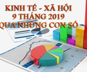 [Infographic] Toàn cảnh kinh tế xã hội 9 tháng đầu năm 2019 qua những con số