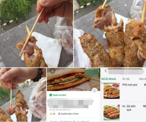 Gọi gà xiên que ở quán được yêu thích trên ứng dụng đặt đồ ăn, ngờ đâu cô nàng lại gặp ám ảnh kinh hoàng