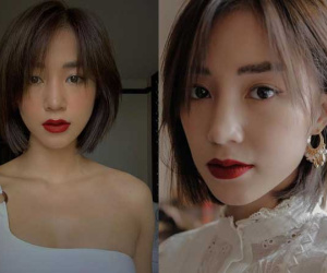 Vẫn biết Salim xinh nhưng không ngờ cô nàng còn có thể xuất thần đến vậy khi tô son đỏ