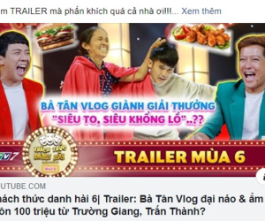 Chưa lên sóng, 'Thách thức danh hài' đã bị dân mạng đòi tẩy chay chỉ vì bà Tân Vlog giành giải 100 triệu?