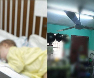 Bé gái 6 tháng tuổi chết thương tâm sau trò chơi tung hứng của cha dượng với chiếc quạt trần đang chạy