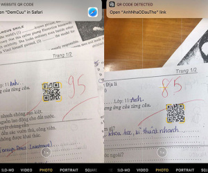 Góc sáng tạo: Cô giáo gắn mã đề thi bằng QR code khiến học sinh 'khóc thét' nhưng khi scan ra lại bất ngờ hơn