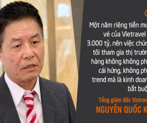Tổng giám đốc Vietravel: Mỗi năm chúng tôi chi 3.000 tỷ tiền mua vé, việc tham gia hàng không là nhiệm vụ tự thân chứ không phải bắt theo trend