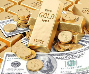 Giá vàng tăng vọt, giá USD chao đảo trên đỉnh