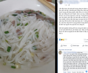 Ăn phở trong căn tin bệnh viện, cô gái tuyên bố cạch mặt vì 'phở trắng như mắt ma, lại đậm vị mì chính' nhưng phản ứng của dân mạng mới thật bất ngờ