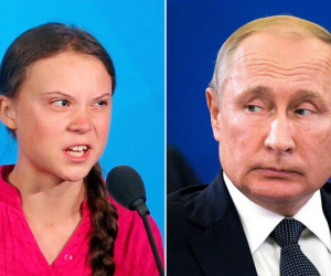 Greta Thunberg khiến dân mạng không vừa lòng khi tiếp tục dùng cách cũ để đáp trả lại tổng thống Nga
