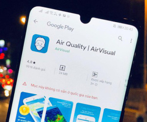 AirVisual đột ngột biến mất tại VN: Không thể cài ứng dụng, fanpage Facebook chặn người Việt