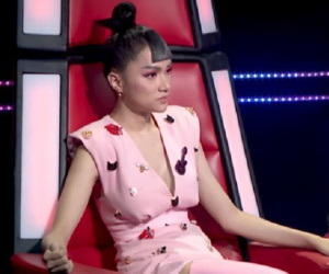 The Voice Kids: Hương Giang nghẹn ngào với tiết mục đầy xúc động của học trò khi kể về cháy rừng Amazon