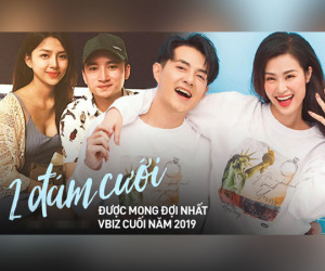 Còn 2 tháng nữa hết năm 2019 và đây là những đám cưới đang được mong đợi nhất Vbiz