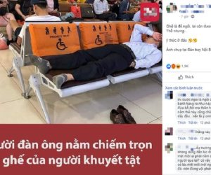 'Anh hùng bàn phím' tố hành khách vô ý nằm chiếm hết ghế của người khuyết tật, ủng hộ lên án đâu không thấy lại bị cư dân mạng mắng ngược thế này