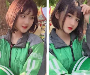 'Nữ tài xế Grabbike' 18 tuổi gây chú ý vì ngoại hình xinh đẹp, dễ thương
