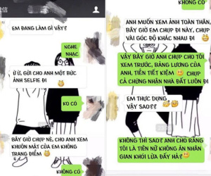 Bạn trai quen qua mạng đòi xem hết từ ảnh mặt mộc đến ảnh toàn thân, cô gái đáp trả thông minh khiến dân mạng vỗ tay rần rần