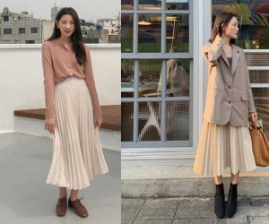 Chân váy xếp li vẫn hot điên đảo và bạn nên 'ghim' 12 ý tưởng diện item này cho sành điệu bằng chị bằng em