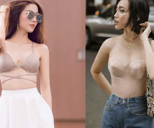 Diện váy đầm màu da: Diệu Nhi gây hoa mắt, Diễm My 9x, Ngân 98 gây hiểu lầm