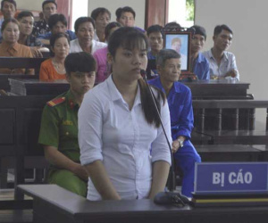 Thiếu nữ giết chồng ở Đồng Tháp lãnh án 4 năm tù