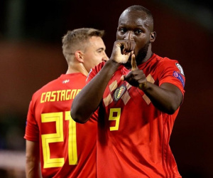 Lukaku đi vào lịch sử, Bỉ giành vé đầu tiên dự Euro 2020