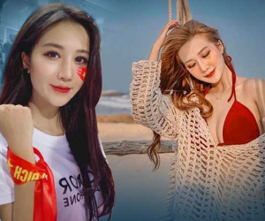 Đăng ảnh selfie trên khán đài sân Mỹ Đình, nữ CĐV 'gây bão' bật mí sự thật bất ngờ