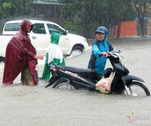 Dự báo thời tiết 17/10, miền Trung mưa to, nguy cơ ngập lụt nhiều nơi