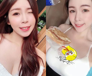 Cô nàng 'nóng bỏng' khoe tự làm bánh mì ăn sáng nhưng chi tiết này mới khiến dân tình 'đỏ mặt'