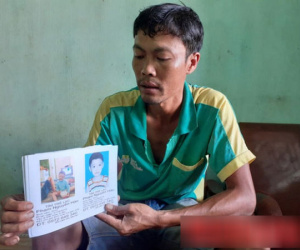Cảm động hành trình người cha nghèo rong ruổi cả nước tìm con mất tích