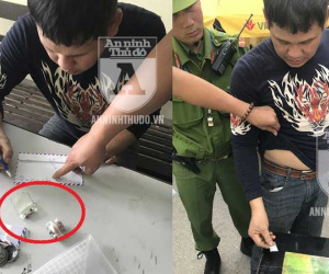 Giấu ma túy cả trong người và xe, đối tượng 'đờ đẫn' khi gặp chốt 141