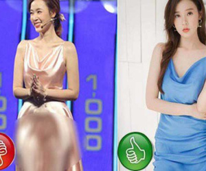 Cùng là váy lụa nhưng chỉ cần Midu khéo chọn dáng váy thì sẽ không thể lộ 'vùng cấm địa', tiếc là cô không biết đến 4 tips này sớm hơn