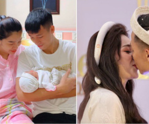 Hành trình ngọt ngào từ yêu đến khi lên chức bố của trung vệ Bùi Tiến Dũng