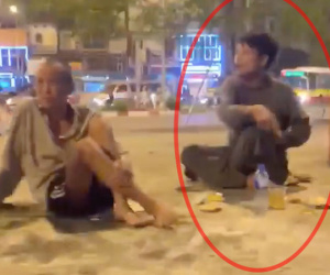 Hà Nội: Bực tức vì không được 'nựng chó', người đàn ông say xỉn hành hung phụ nữ ngoại quốc giữa phố