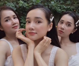 3 chị em nhà Nhã Phương đọ sắc trong một khung hình, ai cũng phải cảm thán điều này